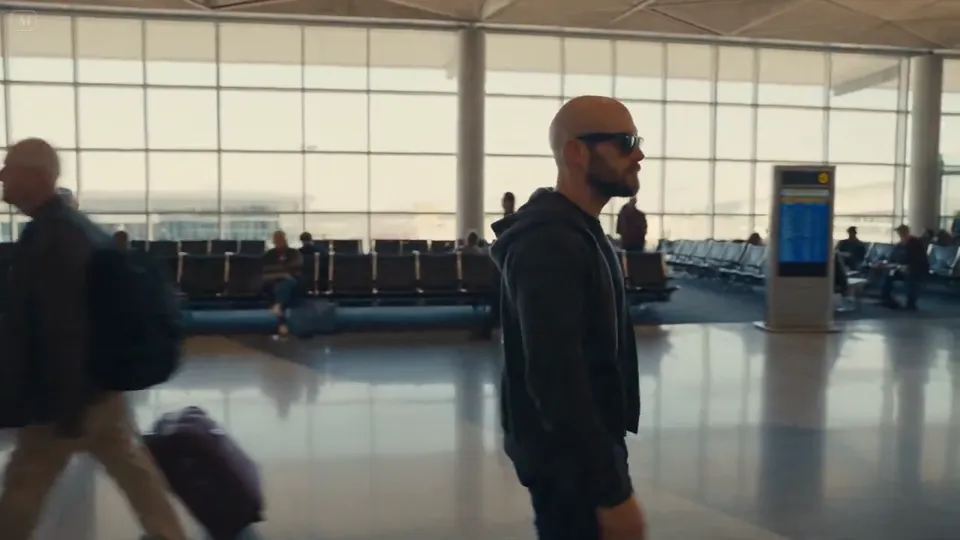 AI video · Cinematic Airport Terminal Collision