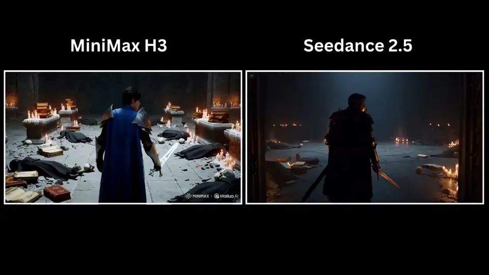 AI video · Cinematic Dark Fantasy Battle