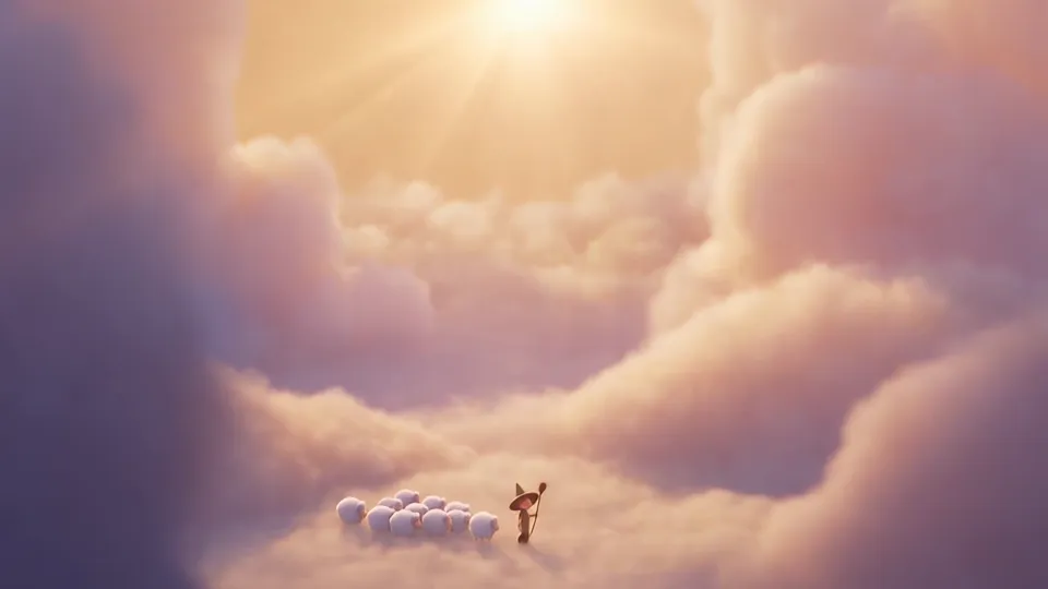 AI video · cloud herder pixar animation
