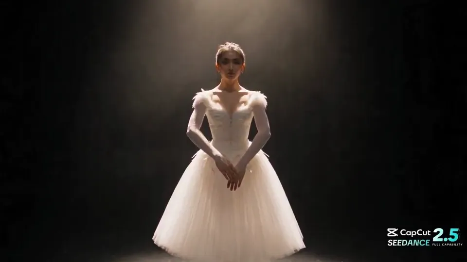 AI video · contemporary ballet cinematic performance