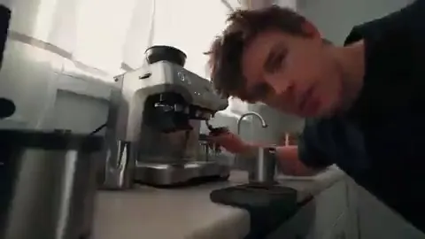 AI video · DV Camcorder Coffee Vlog