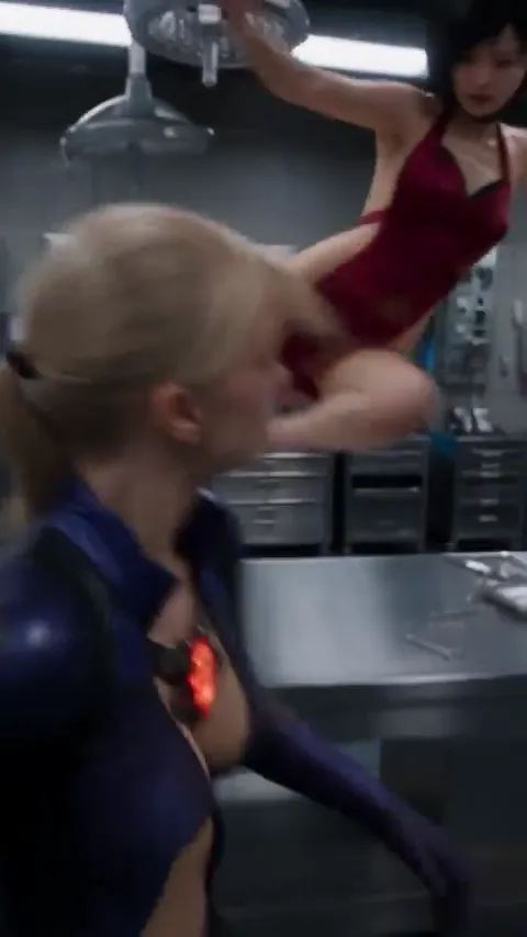 AI video · Hollywood Biotech Lab Action Scene