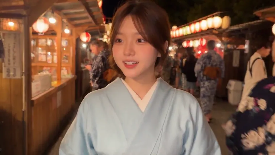AI video · japanese summer festival vlog
