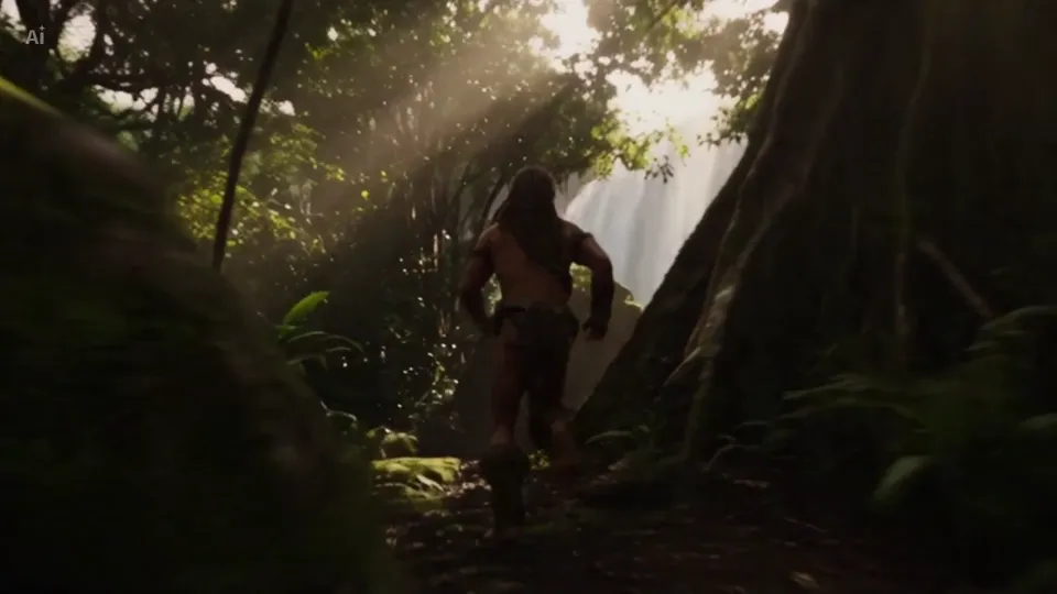 AI video · Cinematic Amazonian Shape Shifter Sequence