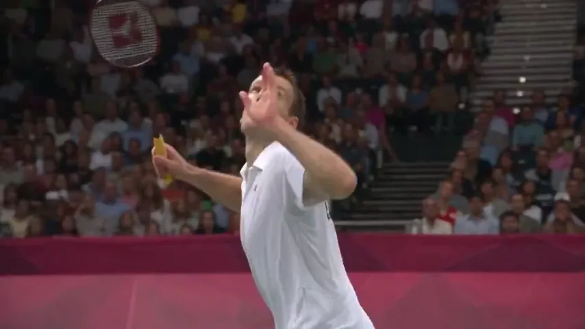 AI video · Olympic Badminton Smash Slow Motion