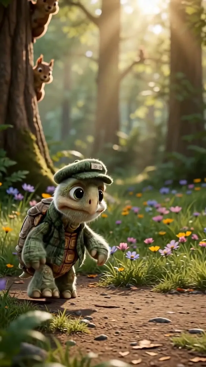 AI video · tortoise and hare
